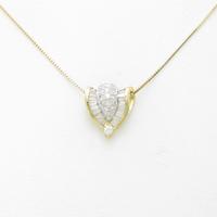 750YG／750WG／K18YG ダイヤモンドネックレス