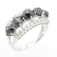 K18WG ダイヤモンドリング