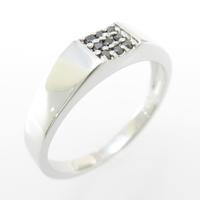 K18WG ダイヤモンドリング