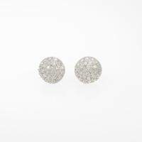 【リメイク】K18WG ダイヤモンドピアス