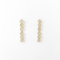 【リメイク】K18YG ダイヤモンドピアス