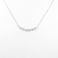 【リメイク】K18WG ダイヤモンドネックレス