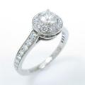 ヴァンクリーフ＆アーペル イコーヌ リング 0．31ct・D・VVS2・3EXT