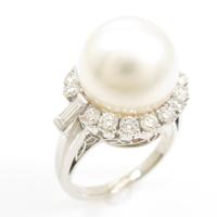 ミキモト シロチョウパールリング