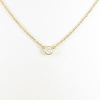 ティファニー バイザヤード ネックレス 0．20ct・E・IF・3EXT
