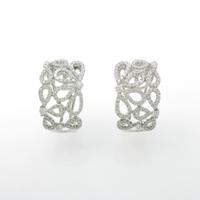 クイーン ダイヤモンドピアス