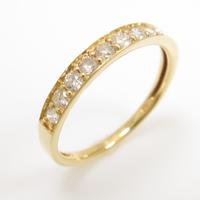 K18YG ダイヤモンドリング