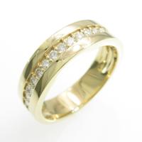 【リメイク】K18YG ダイヤモンドリング