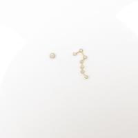 K18YG ダイヤモンドピアス