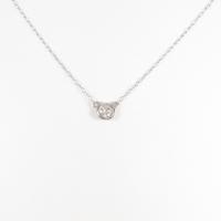 PT ソリティア ダイヤモンドネックレス10％引き