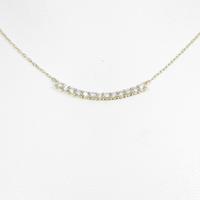 【リメイク】K18YG ダイヤモンドネックレス