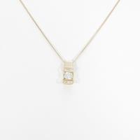 K18YG ダイヤモンドネックレス