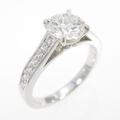 【リメイク】プラチナダイヤモンドリング 1．074ct・F・VS2・3EXT