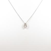 K18WG ダイヤモンドネックレス