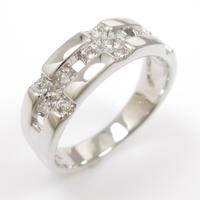 PT クロス ダイヤモンドリング