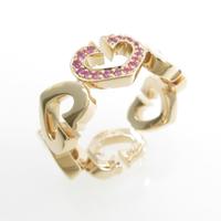 カルティエ Cハート リング