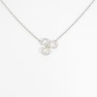 ティファニー ペーパーフラワー オープンフラワー ミニ ネックレス