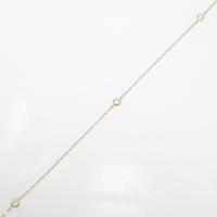 K18YG ダイヤモンドブレスレット