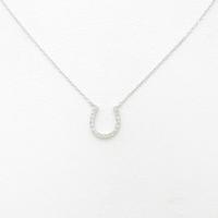 スタージュエリー ホースシュー ダイヤモンドネックレス