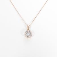 K18PG ダイヤモンドネックレス