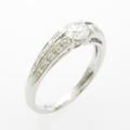 【リメイク】プラチナダイヤモンドリング 0．333ct・D・VVS1・EXT