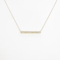 【新品】K18YG ダイヤモンドネックレス