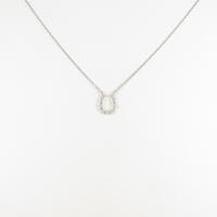 ヴァンドーム ホースシュー ダイヤモンドネックレス