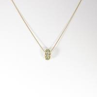 K18YG サファイヤネックレス