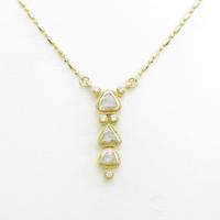 K18YG ダイヤモンドネックレス