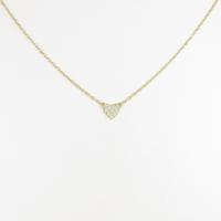アーカー ハートパヴェ ネックレス