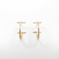 ティファニー ワイヤー フープ ピアス