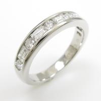 ティファニー チャネルセッティング リング