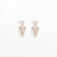 K18PG ダイヤモンドピアス