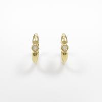 K18YG ダイヤモンドピアス