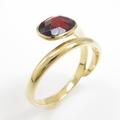 K18YG ガーネットリング5％引き