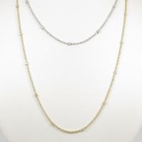 K18YG／PT 2WAY ダイヤモンドネックレス