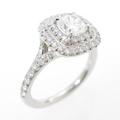 ティファニー ソレスト リング 0．50ct・F・VS1・クッションカット