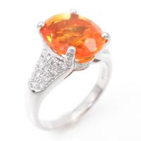 K18WG オパールリング20％引き