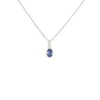 PT／K18WG サファイヤネックレス