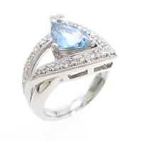 PT アクアマリンリング5％引き