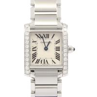 カルティエ W4TA0008 タンクフランセーズ／D クォーツ