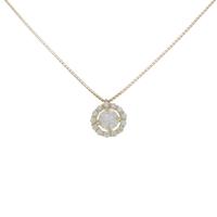 【新品】K18YG ダイヤモンドネックレス 0．536ct・H・SI2・VG