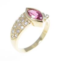 750YG サファイヤリング