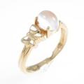 K18YG ムーンストーンリング