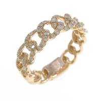 K18PG ダイヤモンドリング