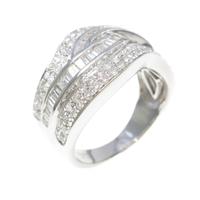 K18WG ダイヤモンドリング