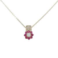 K18YG ダイヤモンドネックレス 0．308ct・E・SI1・GOOD