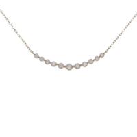 K18PG ダイヤモンドネックレス