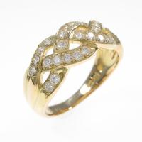 750YG ダイヤモンドリング