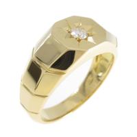 K18YG ダイヤモンドリング